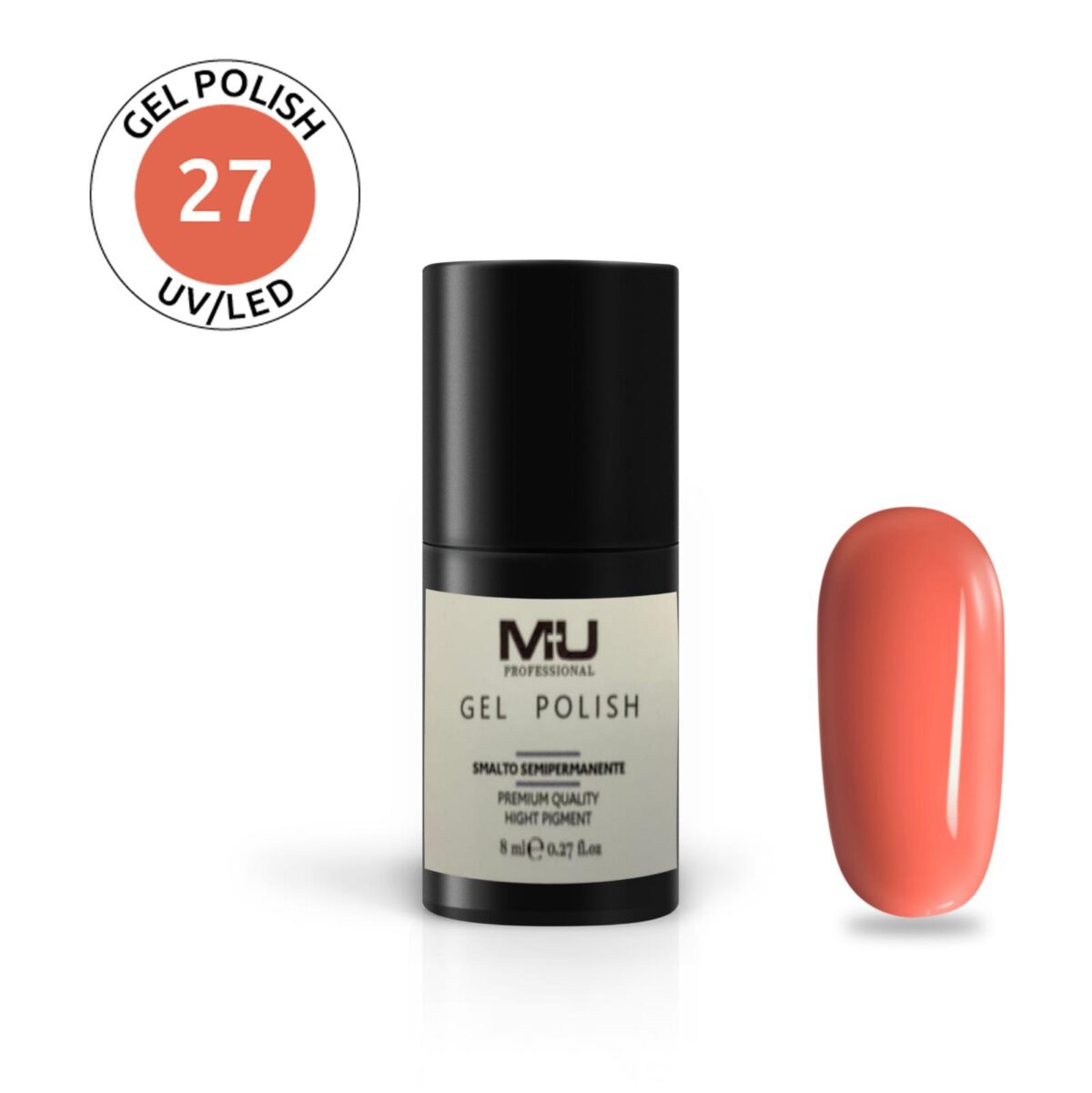 Smalto gel polish uv led semipermanente 8 ml