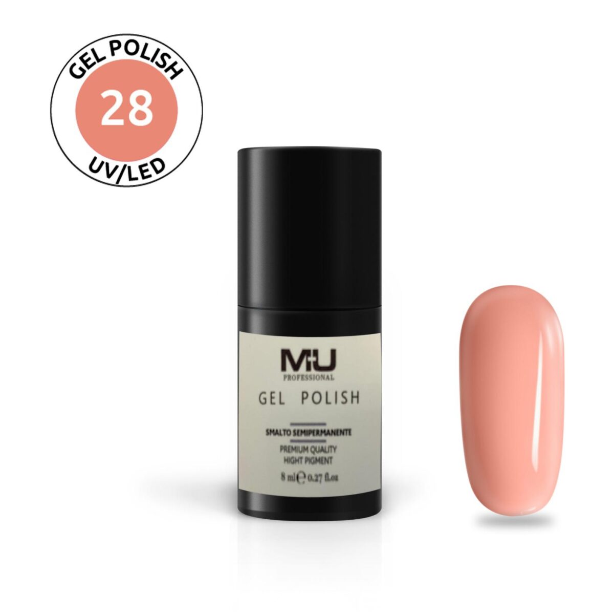 Smalto gel polish uv led semipermanente 8 ml