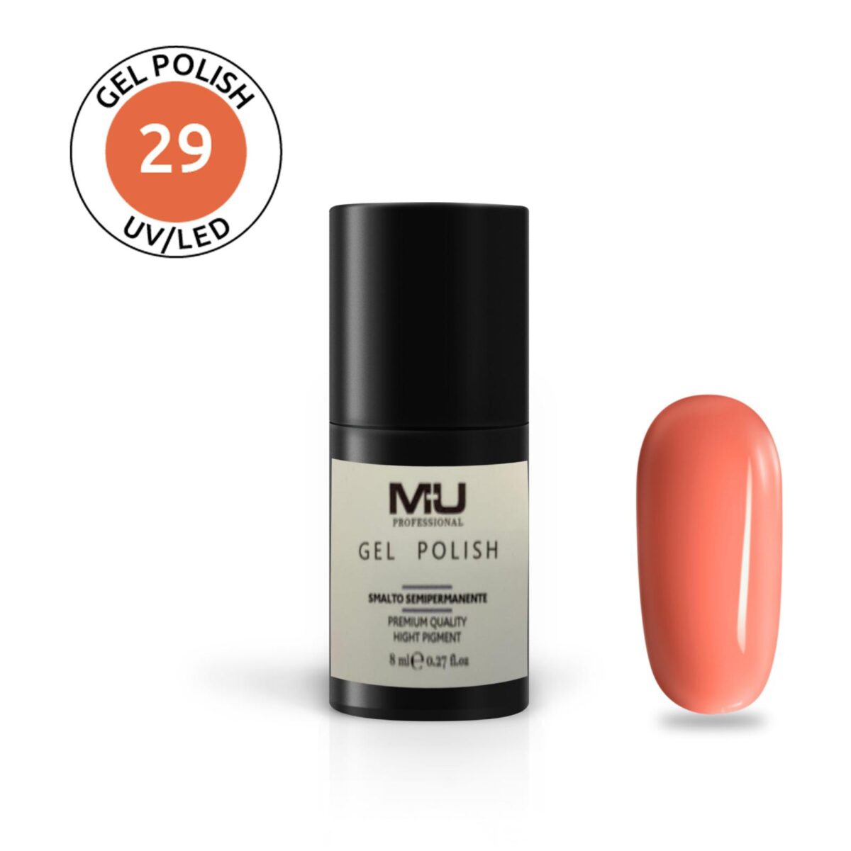 Smalto gel polish uv led semipermanente 8 ml
