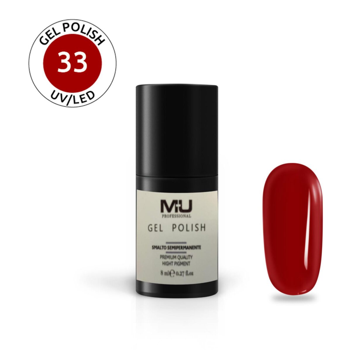 Smalto gel polish uv led semipermanente 8 ml