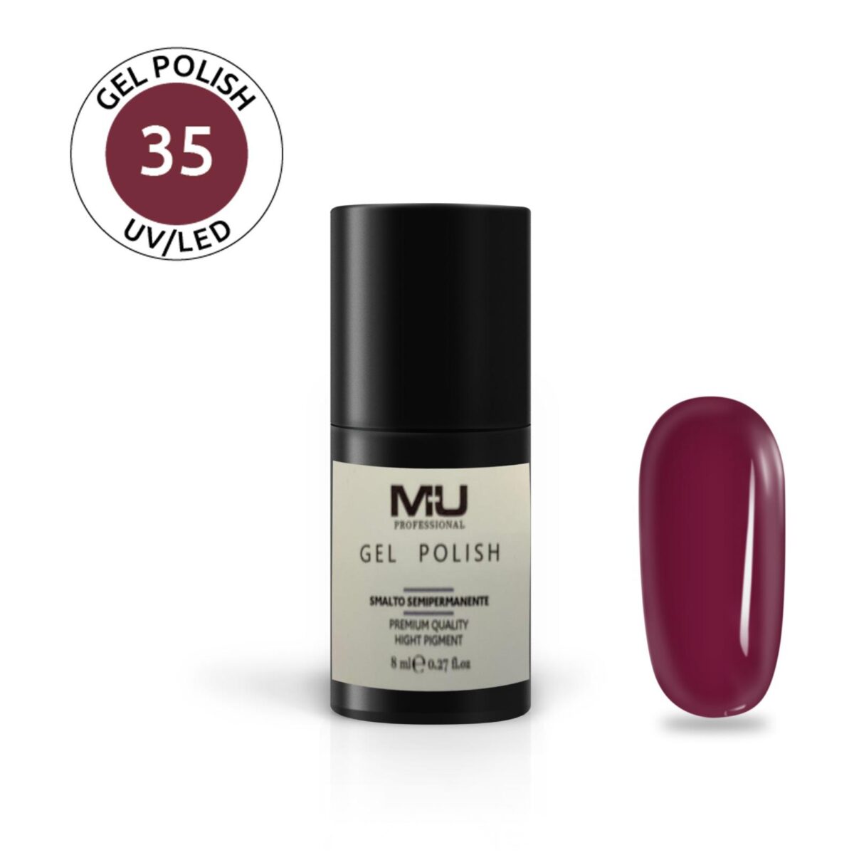 Smalto gel polish uv led semipermanente 8 ml