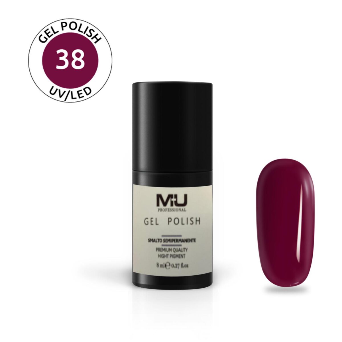 Smalto gel polish uv led semipermanente 8 ml