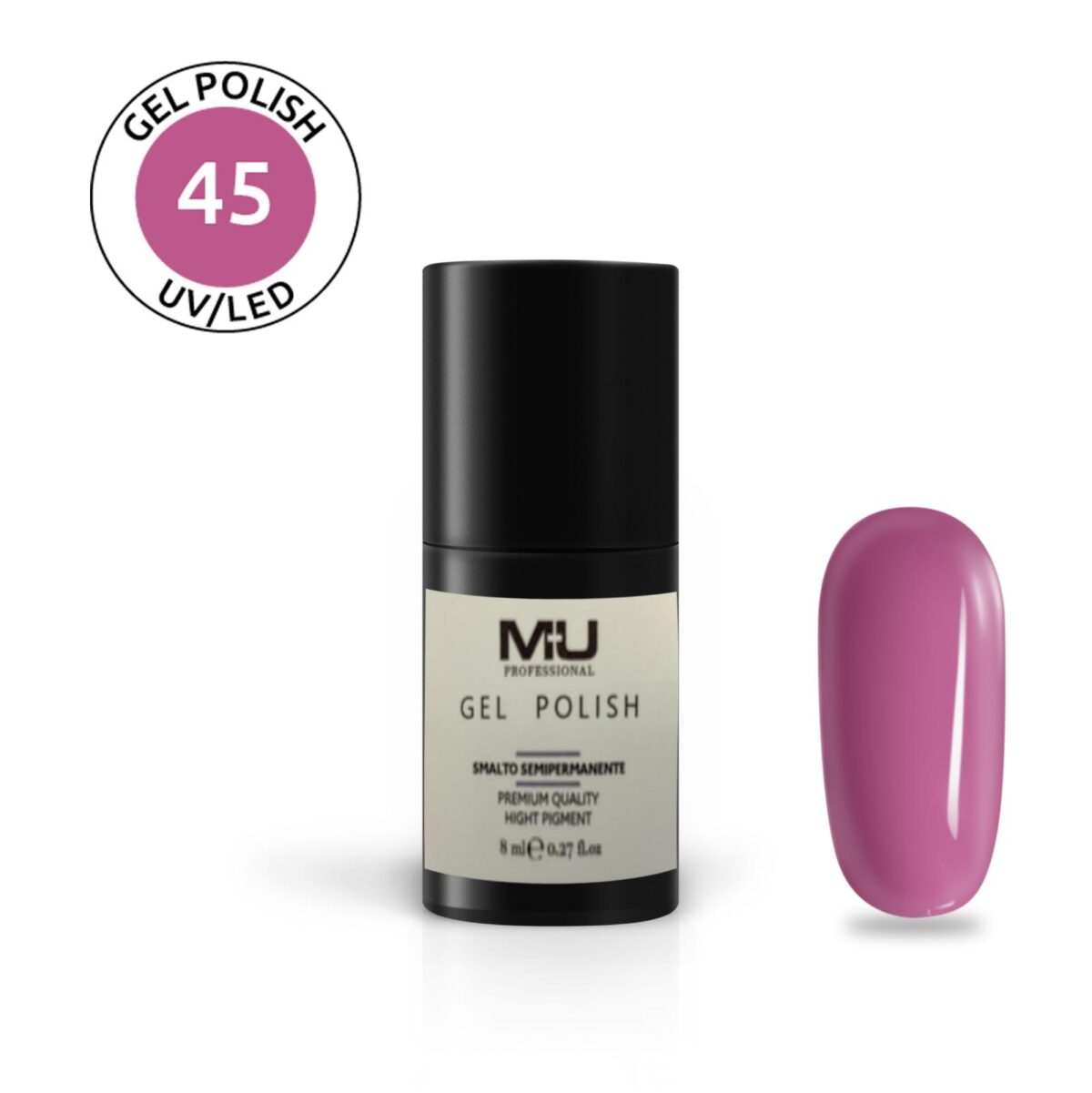 Smalto gel polish uv led semipermanente 8 ml