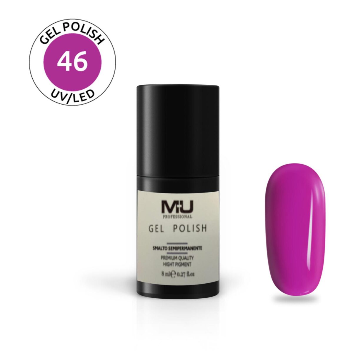 Smalto gel polish uv led semipermanente 8 ml