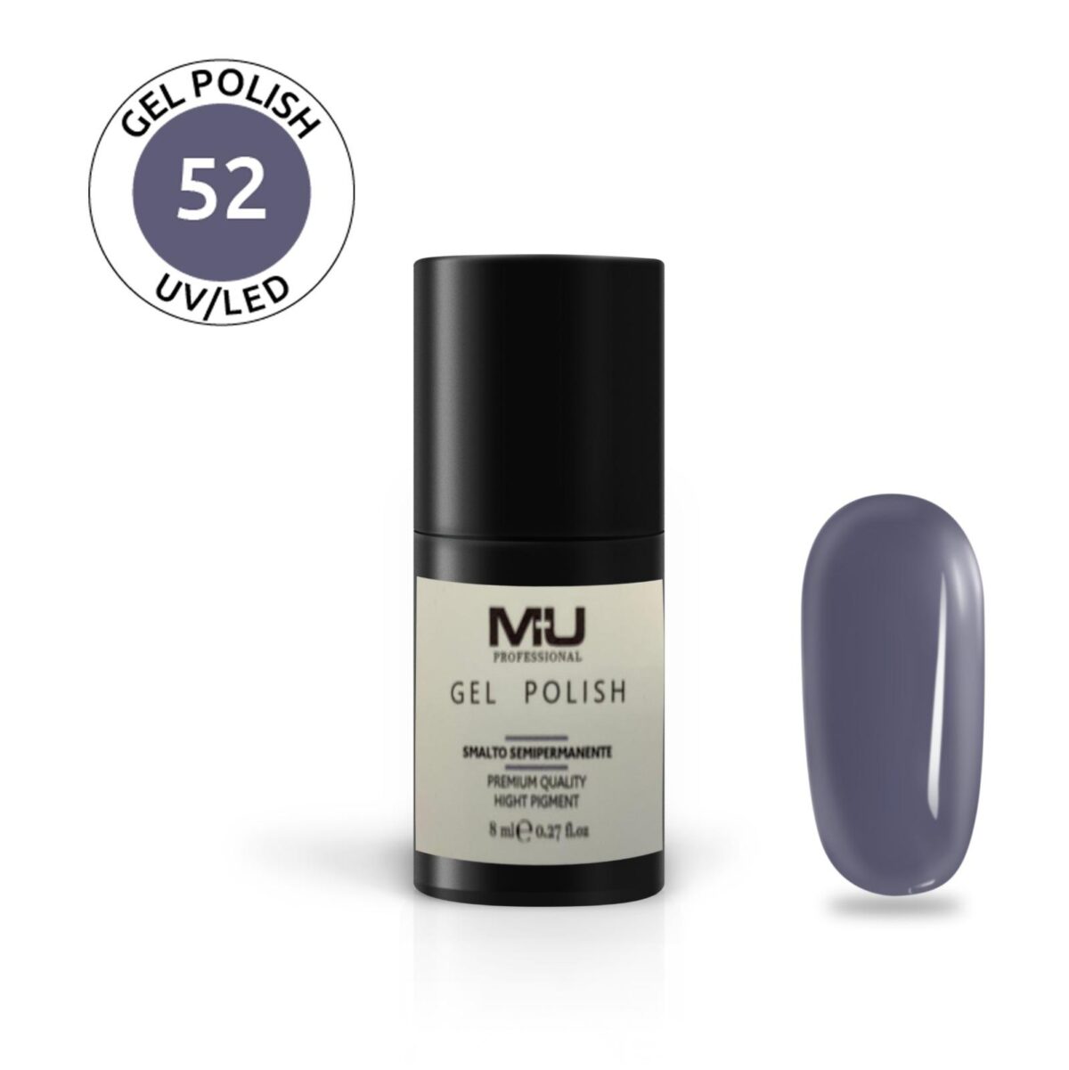 Smalto gel polish uv led semipermanente 8 ml