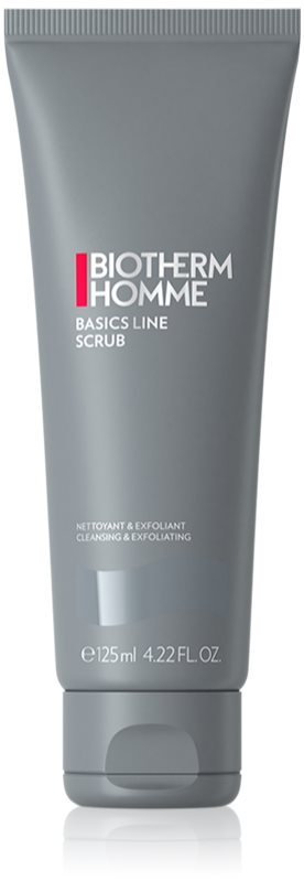 Detergente Viso Biotherm Homme Basics Line Esfoliante