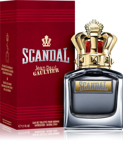 Profumo Uomo Jean Paul Gaultier SCANDAL POUR HOMME EDT 50 ml Riutilizzabile Scandal Pour Homme