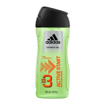 Adidas Active Start Capelli & Body Doccia Schiuma 3 in 1 for Uomo