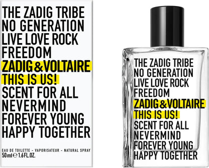 Profumo Unisex Zadig & Voltaire EDT This is Us! L'Eau for All 50 ml